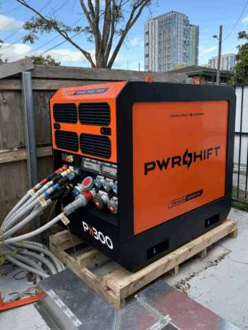 MAXIMISING TEMPORARY POWER SUPPLY ON SPACE-CONSTRAINED SOCIAL HOUSING SITE