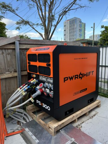 MAXIMISING TEMPORARY POWER SUPPLY ON SPACE-CONSTRAINED SOCIAL HOUSING SITE